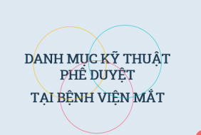 DANH MỤC KỸ THUẬT ĐƯỢC PHÊ DUYỆT TẠI BỆNH VIỆN MẮT