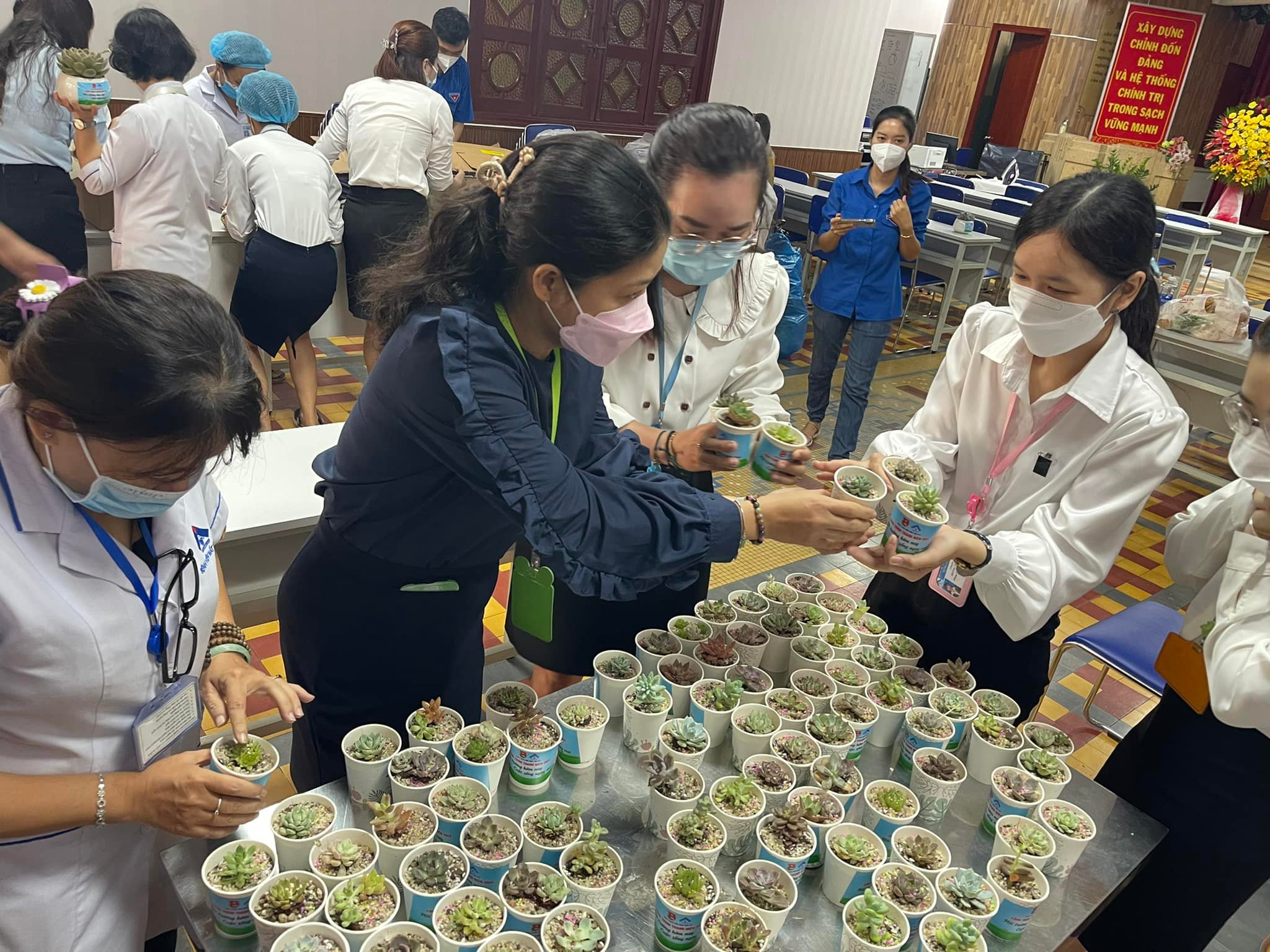 hương trình đã thu hút đông đảo đoàn viên, thanh niên và nhân viên tại Bệnh viện tham gia.