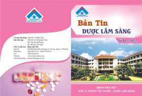 BẢN TIN DƯỢC LÂM SÀNG SỐ 01-2022